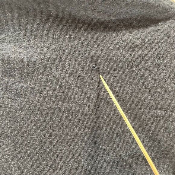 McDonalds Shirt Adult Small Black Saweetie Crew Employee Uniform Cotton Work - Picture 8 of 9